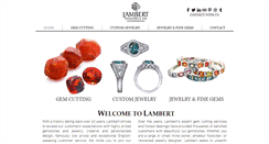 Desktop Screenshot of lambertgems.com